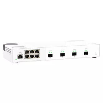 QNAP riadený switch QSW-M2106-4S (6x 2,5GbE RJ45 a 4x 10GbE SFP+)