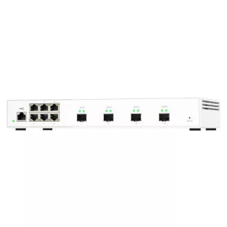 QNAP riadený switch QSW-M2106-4S (6x 2,5GbE RJ45 a 4x 10GbE SFP+)