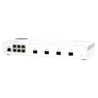 QNAP riadený switch QSW-M2106-4S (6x 2,5GbE RJ45 a 4x 10GbE SFP+)