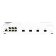 QNAP riadený switch QSW-M2106-4S (6x 2,5GbE RJ45 a 4x 10GbE SFP+)