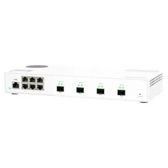 QNAP riadený switch QSW-M2106-4S (6x 2,5GbE RJ45 a 4x 10GbE SFP+)
