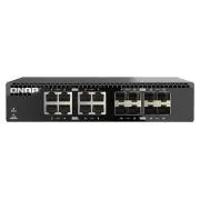 QNAP switch QSW-3216R-8S8T (8x 10G GbE porty + 8x 10G SFP+ porty, polovičná šírka)