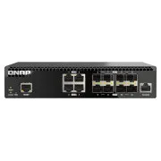QNAP riadený switch QSW-M3212R-8S4T (4x 10GbE porty + 8x 10G SFP+ porty, polovičná šírka)