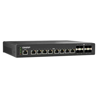 QNAP riadený priemyselný switch QSW-IM3216-8S8T: 16x 10G porty (8x 10Gb SFP+ a 8x 10Gb RJ-45) QNAP riadený priemyselný switch QSW-IM3216-8S8T: 16x 10G porty (8x 10Gb SFP+ a 8x 10Gb RJ-45)