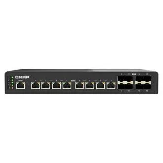 QNAP riadený priemyselný switch QSW-IM3216-8S8T: 16x 10G porty (8x 10Gb SFP+ a 8x 10Gb RJ-45) QNAP riadený priemyselný switch QSW-IM3216-8S8T: 16x 10G porty (8x 10Gb SFP+ a 8x 10Gb RJ-45)