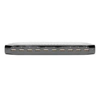 USB nabíjacia stanica s úložným priestorom, výstup 10x 12V, 8A, 96W, napájací kábel Schuko USB nabíjacia stanica s úložným priestorom, výstup 10x 12V, 8A, 96W, napájací kábel Schuko
