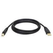 Kábel USB-A/USB-B (Samec/Samec), USB 2.0, 4.57m
