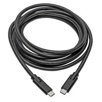 Kábel USB-C (Samec/Samec), USB 3.1, Gen 1 (5Gb/s), kompatibilný Thunderbolt 3, 3.05m