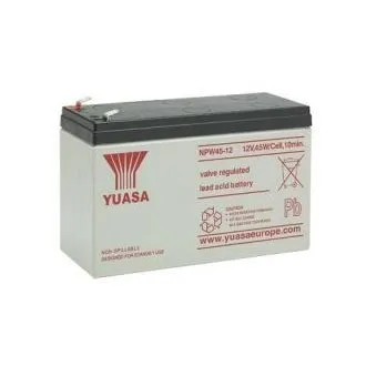 Batéria YUASA NPW45-12 (12V; 45W/čl.; 9Ah; faston F2) Batéria YUASA NPW45-12 (12V; 45W/čl.; 9Ah; faston F2)