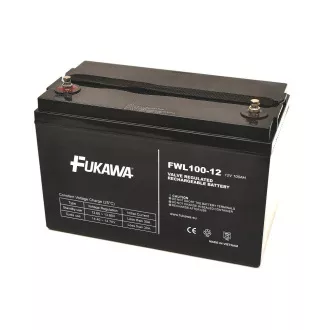 Akumulátor FUKAWA FWL100-12 (12V 100Ah živ. 10 rokov) Akumulátor FUKAWA FWL100-12 (12V 100Ah živ. 10 rokov)