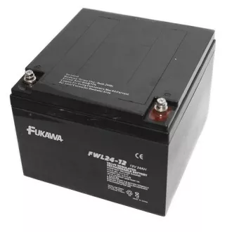 Akumulátor FUKAWA FWL24-12 (12V 24Ah živ. 10 rokov) Akumulátor FUKAWA FWL24-12 (12V 24Ah živ. 10 rokov)