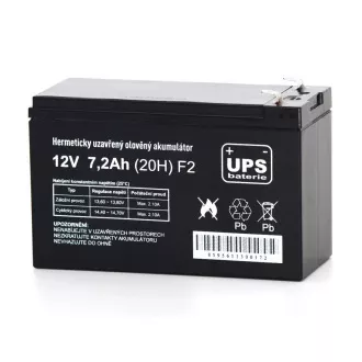 UPS batéria 12V 7,2Ah F2