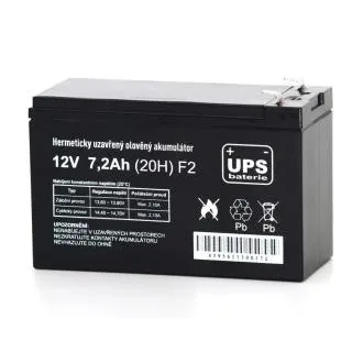 UPS batéria 12V 7,2Ah F2