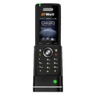 WELL RTX8630 IP DECT rúčka pre RTX8660,2" bar.LCD,8 prog.tl. WELL RTX8630 IP DECT rúčka pre RTX8660,2" bar.LCD,8 prog.tl.