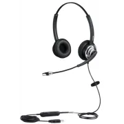 WELL Mairdi MRD-805D USB, náhlavka dvojušná (USB s ovládaním hlasitosti)