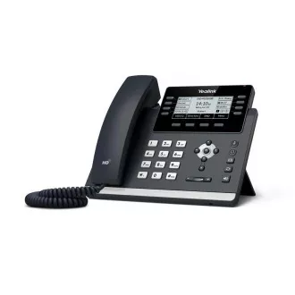 Yealink SIP-T43U SIP telefón, PoE, 3,7" 360x160 LCD, 21 prog.tl.,2xUSB, GigE Yealink SIP-T43U SIP telefón, PoE, 3,7" 360x160 LCD, 21 prog.tl.,2xUSB, GigE