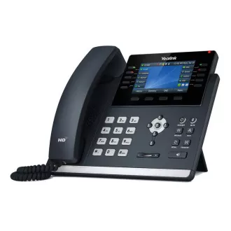 Yealink SIP-T46U SIP telefón, PoE, 4,3" 480x272 LCD, 27 prog.tl., 2xUSB, Gig