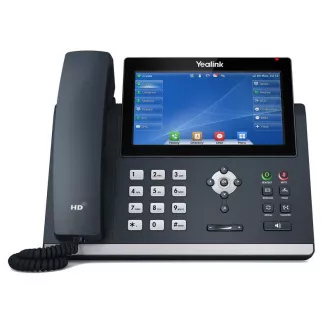 Yealink SIP-T48U SIP telefón, PoE, 7" 800x480 LCD, 29 prog.tl., 2xUSB, GigE Yealink SIP-T48U SIP telefón, PoE, 7" 800x480 LCD, 29 prog.tl., 2xUSB, GigE