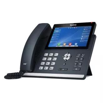 Yealink SIP-T48U SIP telefón, PoE, 7" 800x480 LCD, 29 prog.tl., 2xUSB, GigE Yealink SIP-T48U SIP telefón, PoE, 7" 800x480 LCD, 29 prog.tl., 2xUSB, GigE