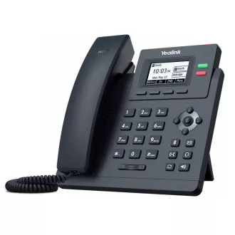 Yealink SIP-T31G SIP telefón, PoE, 2,3" 132x64 podsv. LCD, x SIP úč., GigE