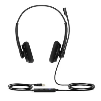 Yealink UH34 Lite Dual náhlavná súprava na obe uši s USB konektorom pre Teams