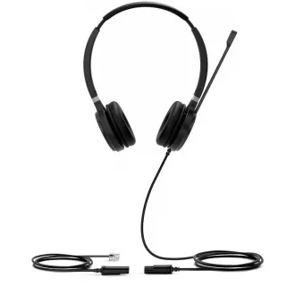 Yealink YHS36 Dual náhlavná súprava na obe uši s QD-RJ9 konektormi Yealink YHS36 Dual náhlavná súprava na obe uši s QD-RJ9 konektormi