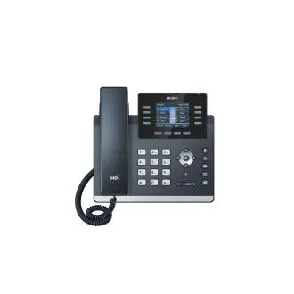 Yealink SIP-T44W SIP telefón, PoE, 2,8" 320x240 LCD, 21 prog.tl., Wi-Fi, Bluetooth