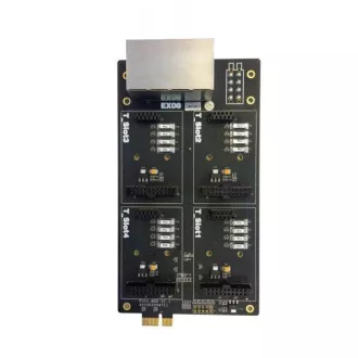 Yeastar EX08 karta, 8 portov, 4 pozície pre S2, O2, SO, BRI, GSM Yeastar EX08 karta, 8 portov, 4 pozície pre S2, O2, SO, BRI, GSM