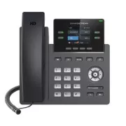Grandstream GRP2612P, 2.4" TFT bar. displej, 2 SIP účty, 4 prog. hr., 16 BLF hr., PoE, 10/100Mbps