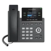 Grandstream GRP2612, 2.4" TFT bar. displej, 2 SIP účty, 4 prog. hr., 16 BLF hr., dual port 10/100 Mb