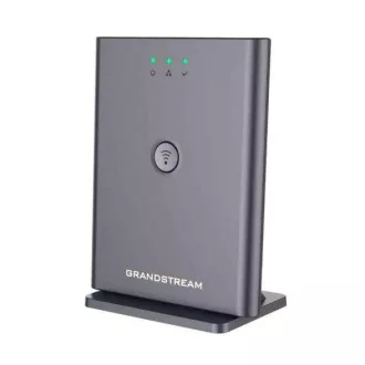 Grandstream DP752 IP DECT zákl. stanice, max. 5ručiek, HD voice, 10 SIP účtov, 5soub. hovorov