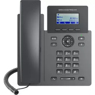 Grandstream GRP2601 SIP telefón, 2,21 "LCD displej, 2 SIP účty, 2x100Mbit port