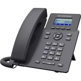 Grandstream GRP2601P SIP telefón, 2,21" LCD displej, 2 SIP účty, 100Mbit port, PoE
