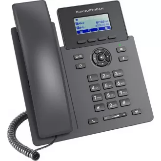 Grandstream GRP2601P SIP telefón, 2,21" LCD displej, 2 SIP účty, 100Mbit port, PoE