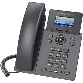 Grandstream GRP2601P SIP telefón, 2,21" LCD displej, 2 SIP účty, 100Mbit port, PoE Grandstream GRP2601P SIP telefón, 2,21" LCD displej, 2 SIP účty, 100Mbit port, PoE
