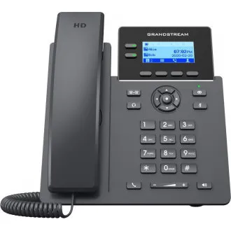 Grandstream GRP2602P SIP telefón, 2,21" LCD podsv. displej, 4 SIP účty, 2x100Mbit port, PoE Grandstream GRP2602P SIP telefón, 2,21" LCD podsv. displej, 4 SIP účty, 2x100Mbit port, PoE