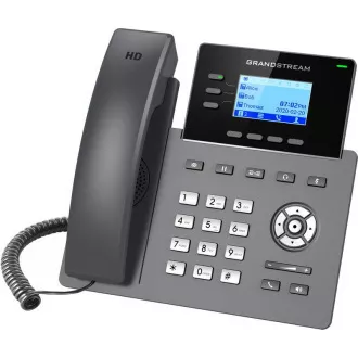 Grandstream GRP2603P SIP telefón, 2,48" LCD podsv. displej, 6 SIP účty, 2x1Gbit port, PoE Grandstream GRP2603P SIP telefón, 2,48" LCD podsv. displej, 6 SIP účty, 2x1Gbit port, PoE