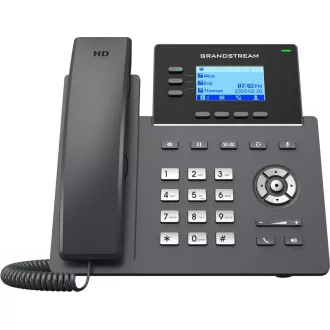 Grandstream GRP2603P SIP telefón, 2,48" LCD podsv. displej, 6 SIP účty, 2x1Gbit port, PoE Grandstream GRP2603P SIP telefón, 2,48" LCD podsv. displej, 6 SIP účty, 2x1Gbit port, PoE