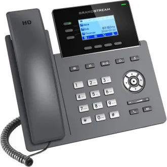Grandstream GRP2603P SIP telefón, 2,48" LCD podsv. displej, 6 SIP účty, 2x1Gbit port, PoE Grandstream GRP2603P SIP telefón, 2,48" LCD podsv. displej, 6 SIP účty, 2x1Gbit port, PoE