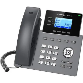 Grandstream GRP2603P SIP telefón, 2,48" LCD podsv. displej, 6 SIP účty, 2x1Gbit port, PoE Grandstream GRP2603P SIP telefón, 2,48" LCD podsv. displej, 6 SIP účty, 2x1Gbit port, PoE