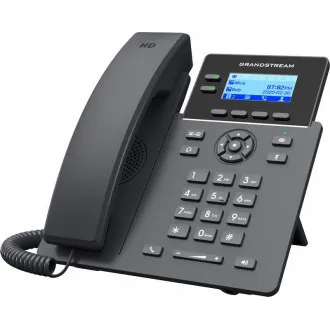 Grandstream GRP2602W SIP telefón, 2,21" LCD podsv. displej, 4 SIP účty, 2x100Mbit port, WiFi