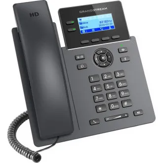 Grandstream GRP2602W SIP telefón, 2,21" LCD podsv. displej, 4 SIP účty, 2x100Mbit port, WiFi