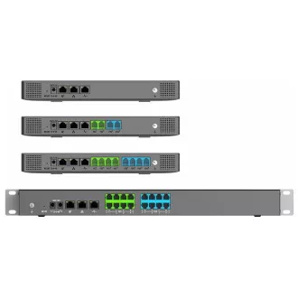 Grandstream UCM6302 Audio VoIP PBX, 500 užív., 75 súb. hov., audiokonf. 75úč., 2xFXO, 2xFXS port