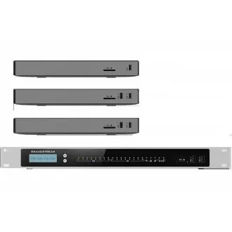 Grandstream UCM6302 Audio VoIP PBX, 500 užív., 75 súb. hov., audiokonf. 75úč., 2xFXO, 2xFXS port