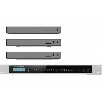 Grandstream UCM6300 Audio VoIP PBX, 250 užív., 50 súb. hov., audiokonf. 50úč., 0xFXO, 0xFXS port Grandstream UCM6300 Audio VoIP PBX, 250 užív., 50 súb. hov., audiokonf. 50úč., 0xFXO, 0xFXS port