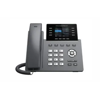 Grandstream GRP2624 SIP telefón, 2.8" TFT bar. displej, 12 SIP účty, 4 pr. hr., 2x1Gb, WiFi, BT