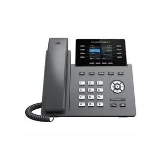 Grandstream GRP2624 SIP telefón, 2.8" TFT bar. displej, 12 SIP účty, 4 pr. hr., 2x1Gb, WiFi, BT Grandstream GRP2624 SIP telefón, 2.8" TFT bar. displej, 12 SIP účty, 4 pr. hr., 2x1Gb, WiFi, BT