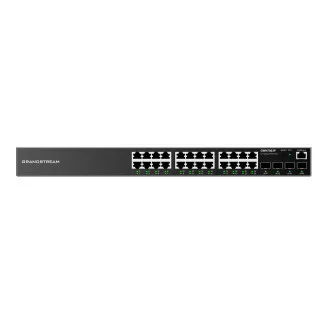 Grandstream GWN7803P L2+ Managed Network PoE Switch 24x 1Gb RJ45, 4x SFP, DHCP, QoS, VLAN Grandstream GWN7803P L2+ Managed Network PoE Switch 24x 1Gb RJ45, 4x SFP, DHCP, QoS, VLAN