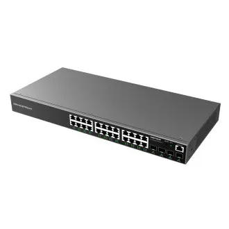 Grandstream GWN7803P L2+ Managed Network PoE Switch 24x 1Gb RJ45, 4x SFP, DHCP, QoS, VLAN Grandstream GWN7803P L2+ Managed Network PoE Switch 24x 1Gb RJ45, 4x SFP, DHCP, QoS, VLAN