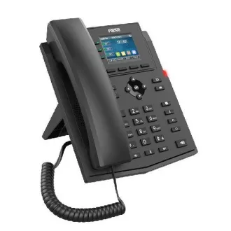 Fanvil X303G SIP telefón, 2,4" bar.disp., 4SIP, dual Gbit, PoE Fanvil X303G SIP telefón, 2,4" bar.disp., 4SIP, dual Gbit, PoE
